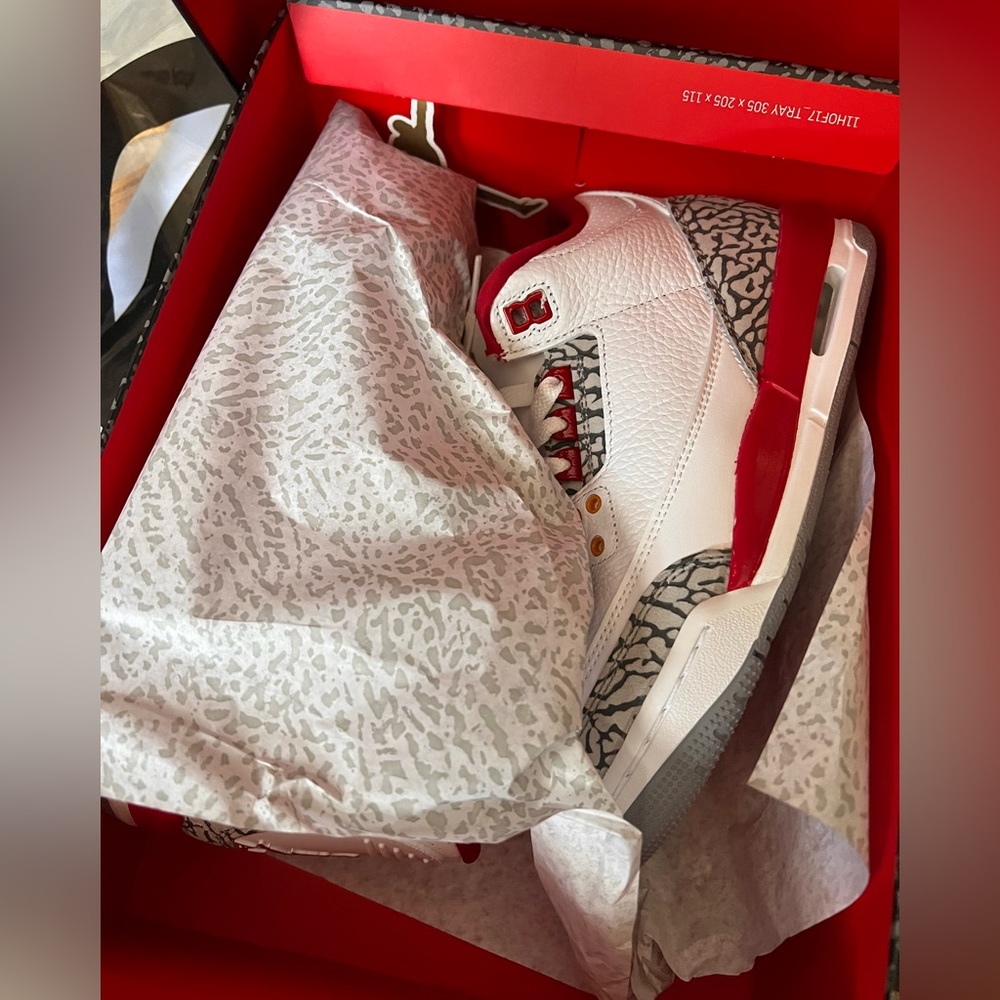 Air Jordan 3 Cardinal Red Retro